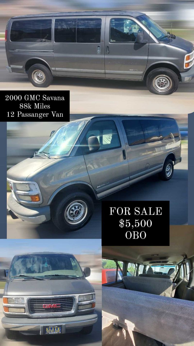 Picture 1/3 of a 2000 GMC SAVANA 2500 5.7 V8  for sale in Whittier, California