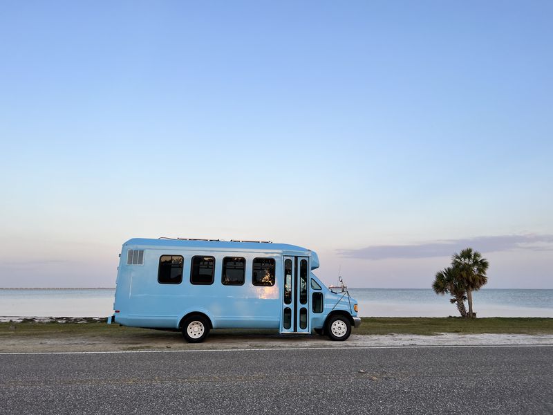 Picture 1/30 of a SKYLIGHT Beach Boho Skoolie Conversion for sale in Saint Petersburg, Florida