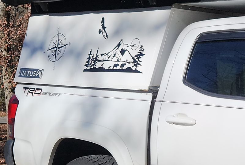 Picture 3/5 of a Hiatus camper on 2016 Tacoma/or camper only for sale in Crossville, Tennessee