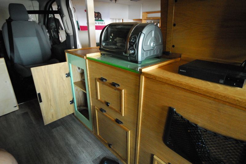 Picture 6/13 of a 2016 Ford Transit Conversion Camper Van for sale in Kelseyville, California
