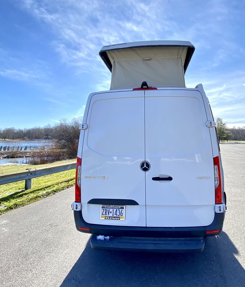 Picture 6/18 of a 2020 Mercedes Sprinter 2500 Diesel Camper Van with Pop Top for sale in Bangor, Pennsylvania