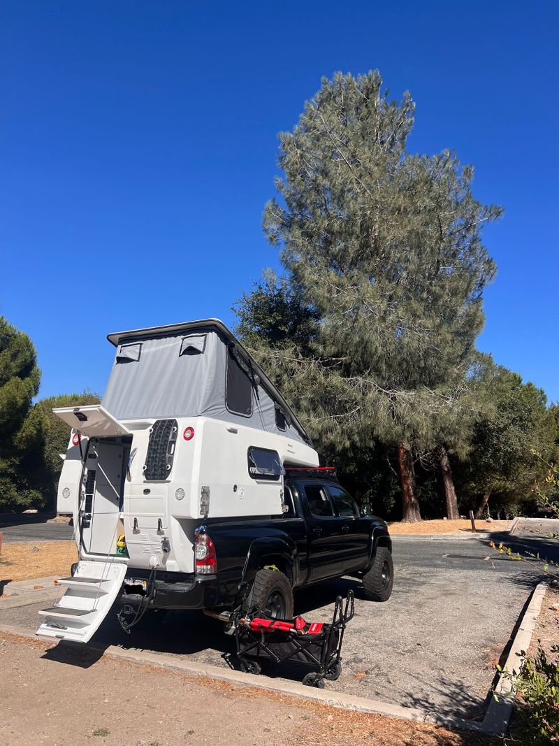 Picture 5/7 of a Toyota Tacoma Truck Camper - Fully Loaded  for sale in Pasadena, California