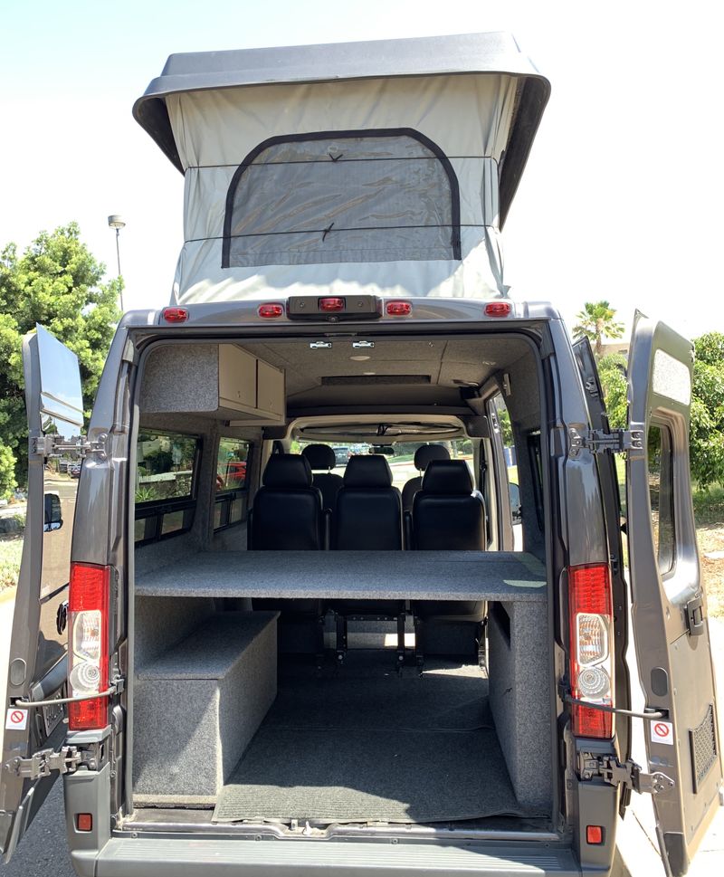 Picture 4/15 of a SOLD -- 2017 ProMaster high roof WITH pop-top weekender for sale in San Diego, California