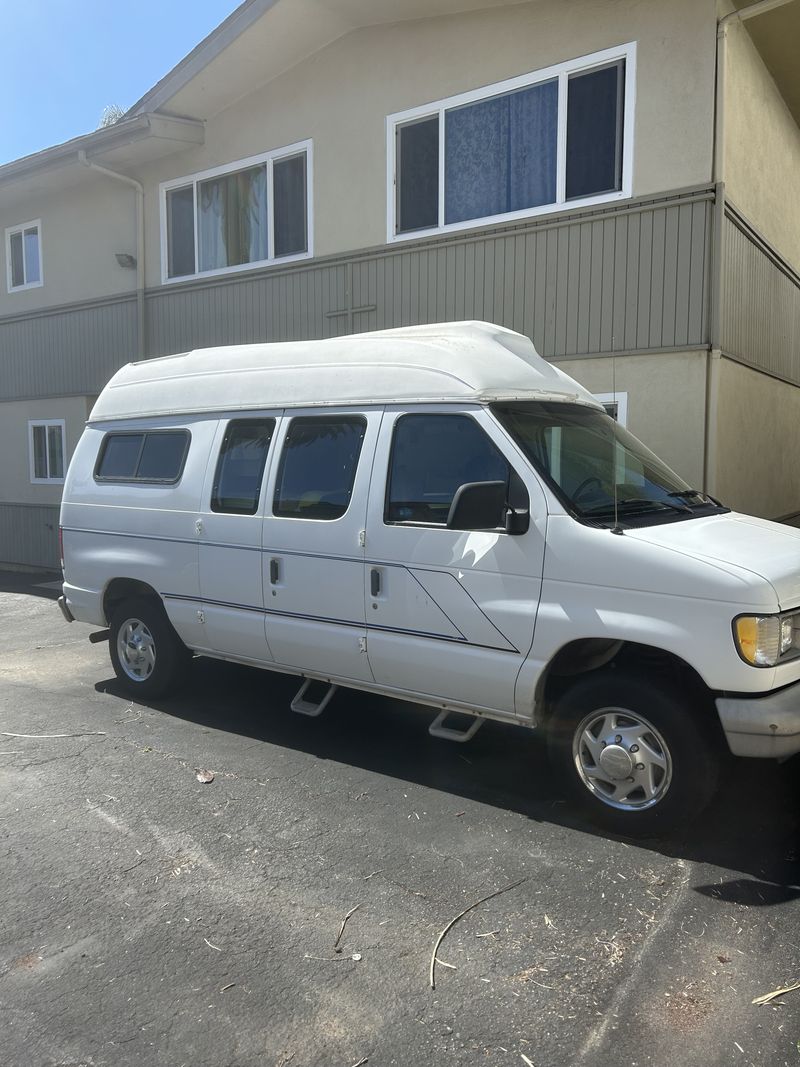 Picture 1/12 of a Ford E-250 Camper Van - 103k Original Miles for sale in Santa Barbara, California