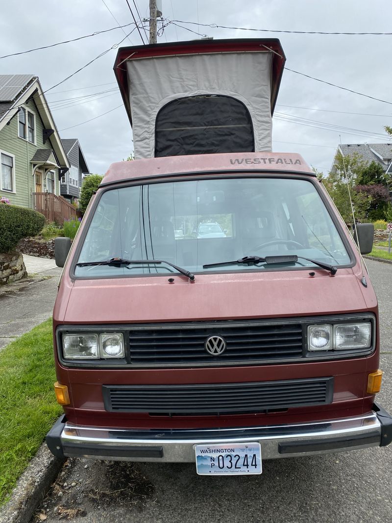 Picture 3/6 of a 1987 Vanagon Westfalia 4 speed manual for sale in Seattle, Washington