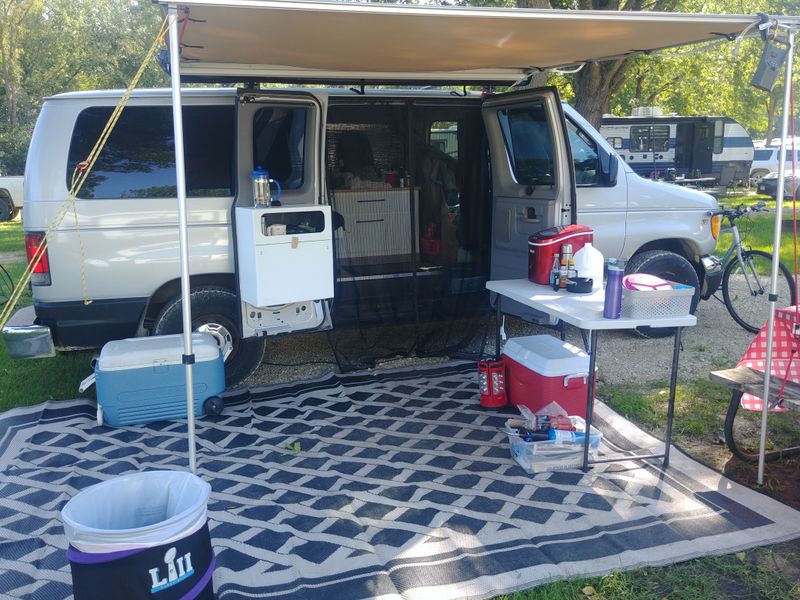 Picture 2/15 of a 2 Peeps Custom Camper Van with mucho storage for sale in Saint Paul, Minnesota