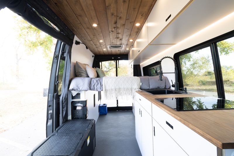 Picture 1/8 of a 2022 MB Sprinter 144; Off-Grid Power, Full Kitchen, and More for sale in Fort Lupton, Colorado