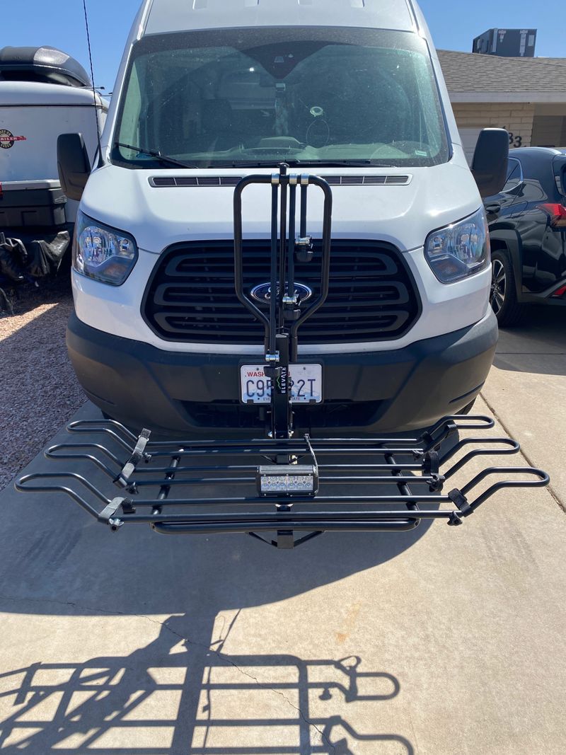 Picture 3/43 of a 2019 Ford Transit 250 EL HT 28k miles + 6x10 cargo trailer for sale in Jerome, Idaho