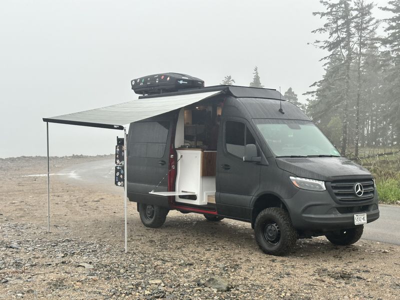 Picture 4/42 of a 2021 Mercedes Sprinter 4x4 144 custom camper van for sale in Pulaski, New York