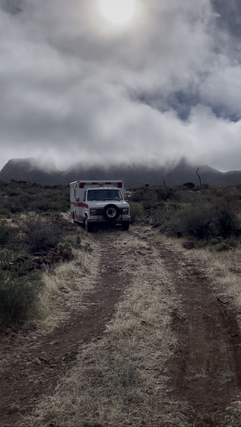 Picture 1/10 of a 1991 Ford E350 Ambulance for sale in San Diego, California