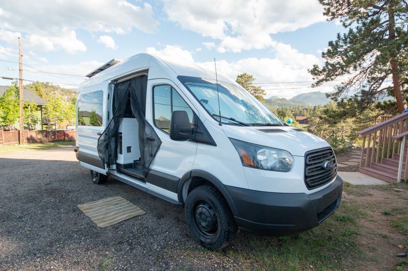 Picture 3/45 of a 2015 Ford Transit 350 Self Converted Camper Van for sale in Estes Park, Colorado