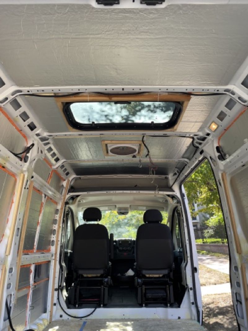 Picture 6/10 of a Partially Converted Dodge Promaster 2500 High Roof for sale in Denver, Colorado