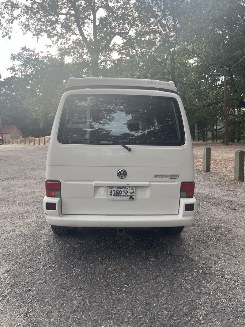 Picture 4/18 of a 2001 Volkswagon Eurovan Full Camper/Pop Top for sale in Richmond, Virginia