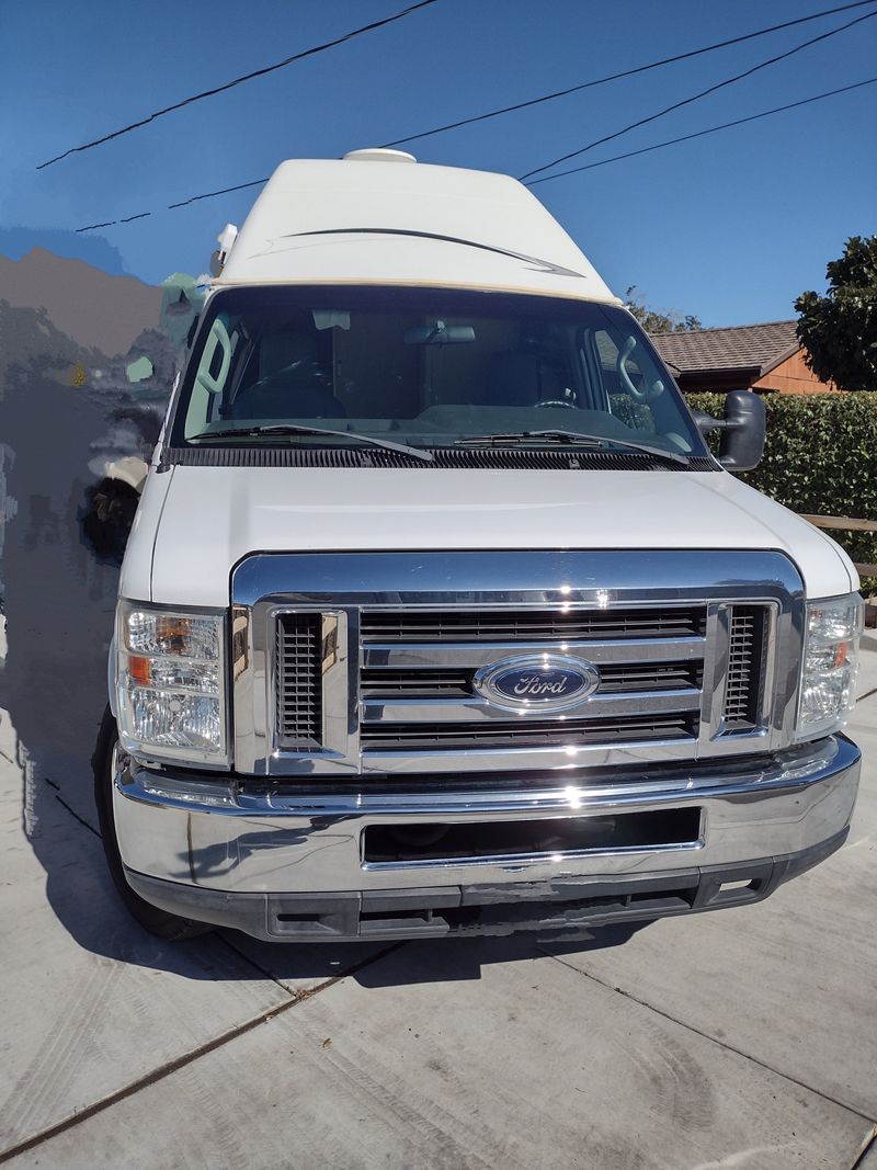 Picture 1/10 of a 2014 Ford E350 V8 LOADED HiTop Camper Van with 77K miles. for sale in Beaumont, California