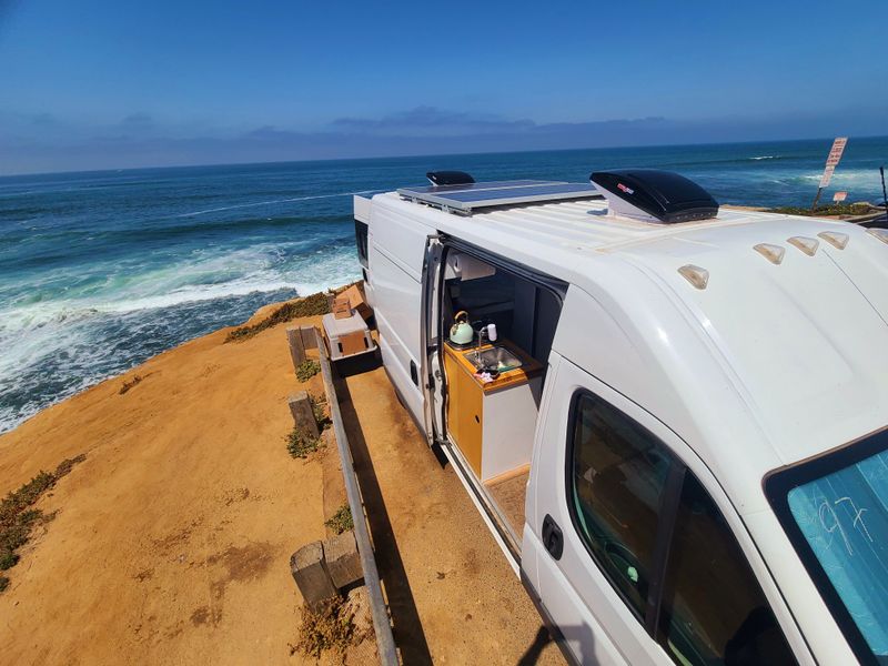 Picture 4/19 of a Off grid Camper Van with Remote work capability for sale in San Diego, California