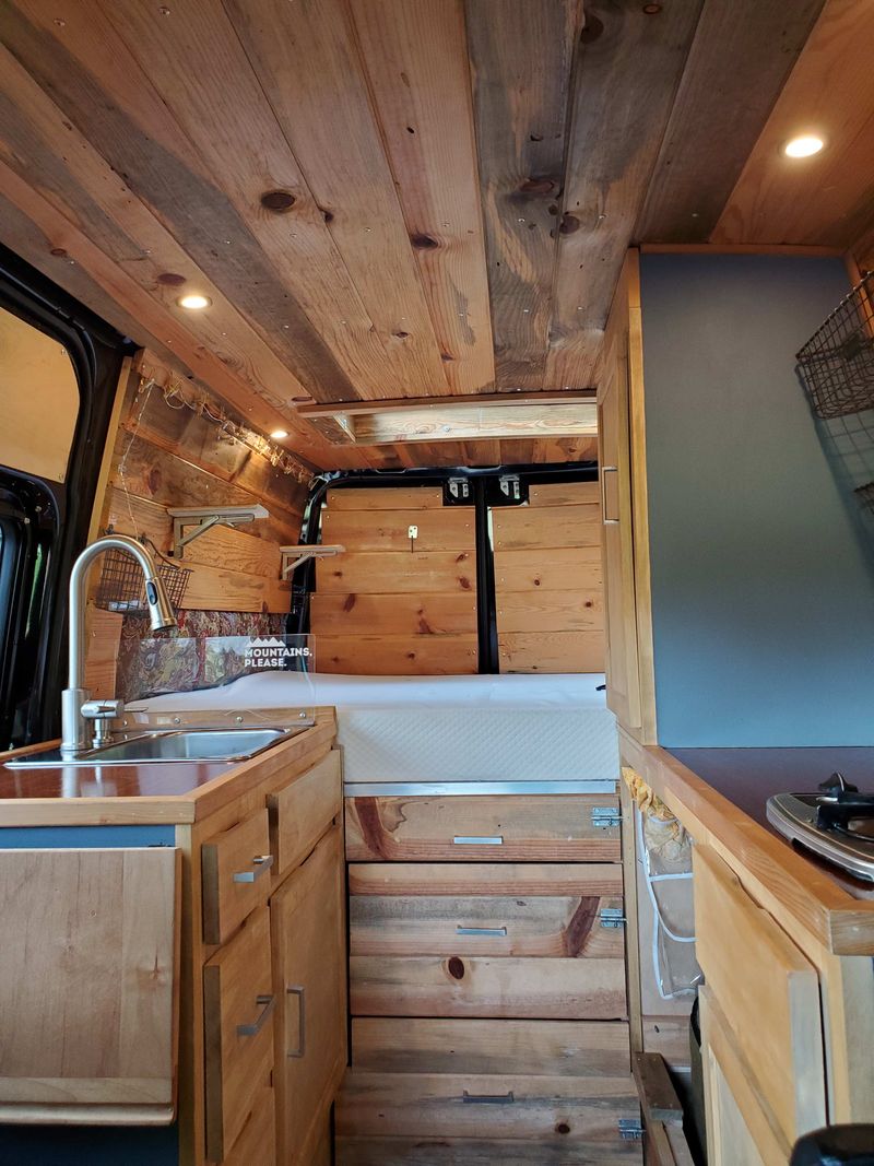 Picture 4/18 of a Low-mileage 2017 Mercedes Sprinter Off-Grid Campervan  for sale in Olympia, Washington