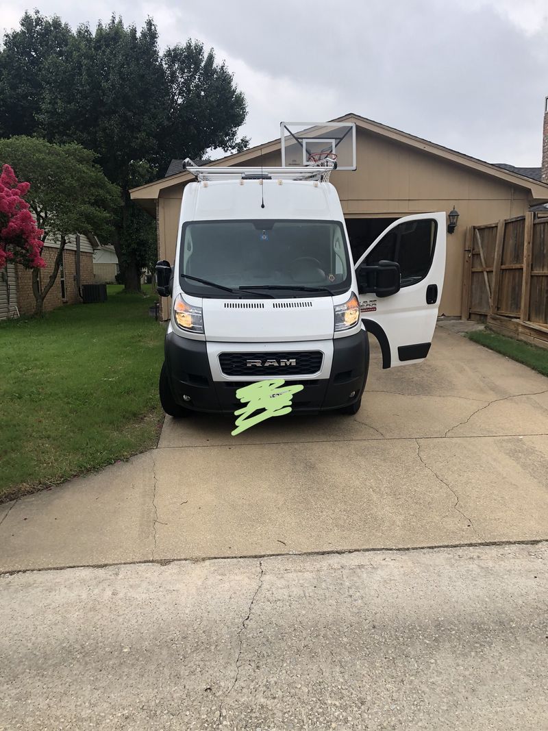 Picture 1/11 of a Ram Promaster 2500 high roof ‘159 camper van for sale in Dallas, Texas