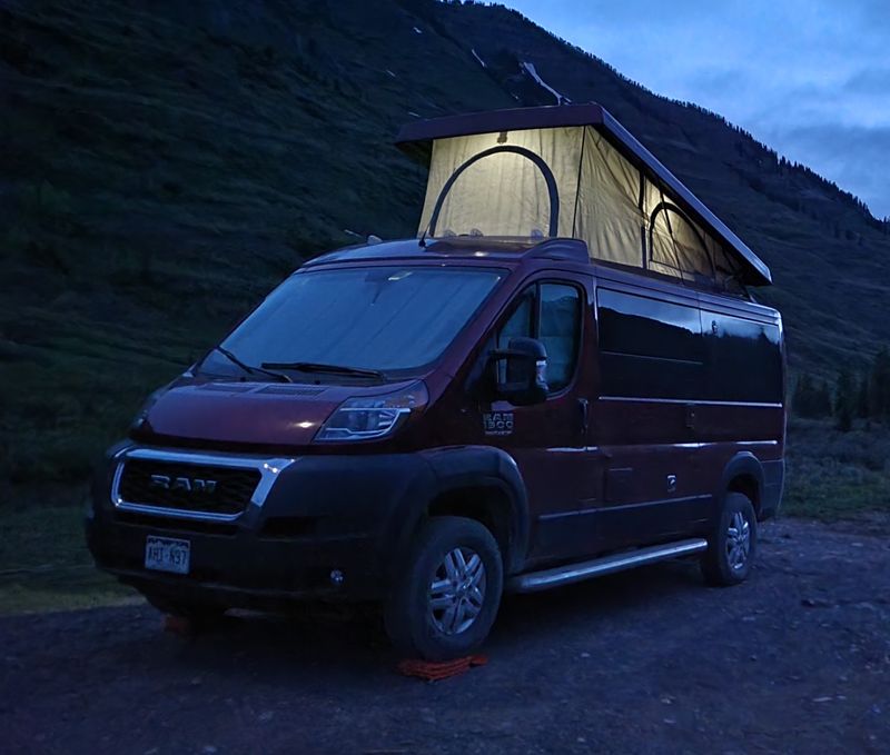 Camper Van For Sale PleasureWay Tofino (Dodge ProMaster 1500) W/3" li