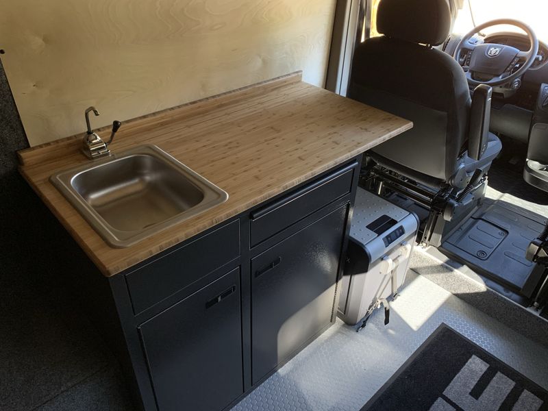 Picture 4/11 of a Converted 2019 Promaster 3500 Extended w/ Solar for sale in Fernandina Beach, Florida