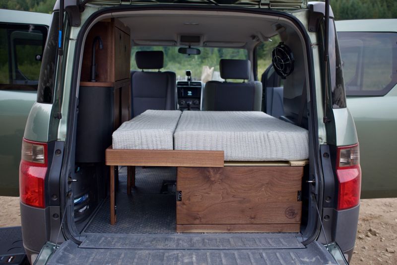 Picture 2/54 of a Honda Element Micro Camper for sale in Seattle, Washington