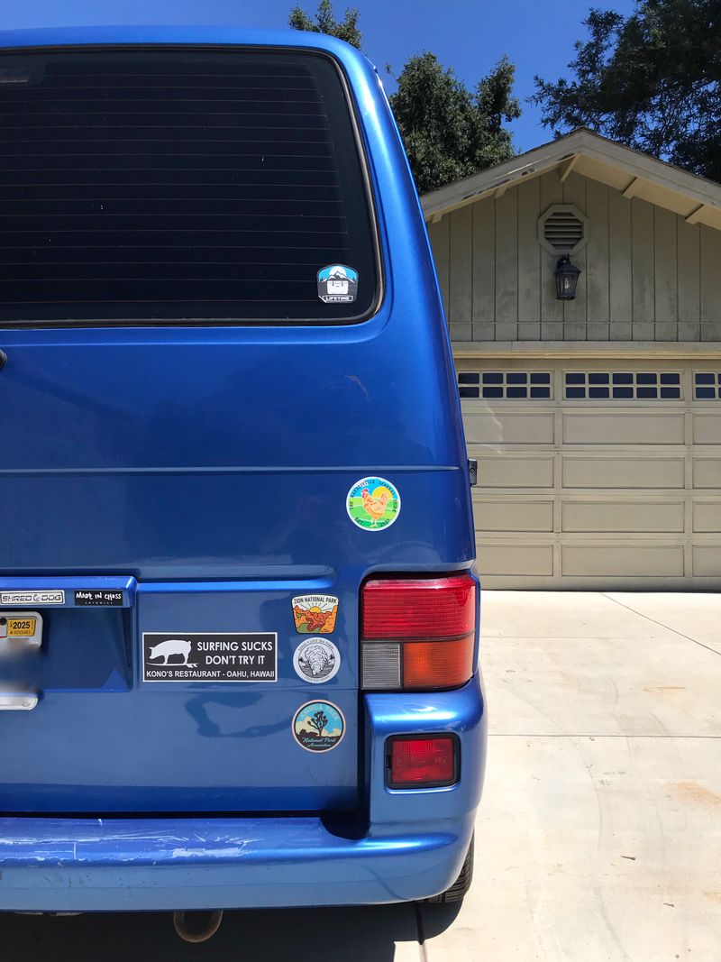 Picture 3/30 of a Iconic VW EuroVan w/Cozy Interior for sale in Redwood City, California