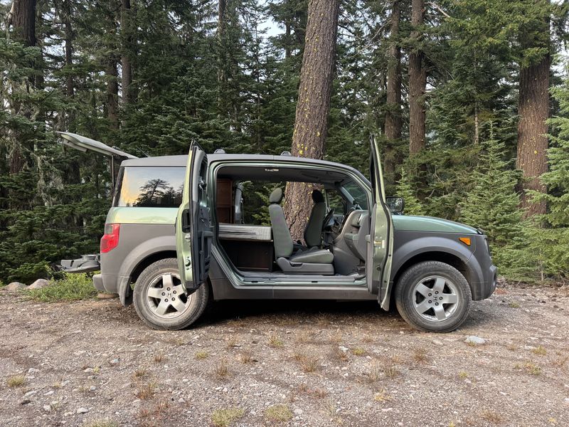 Picture 4/54 of a Honda Element Micro Camper for sale in Seattle, Washington