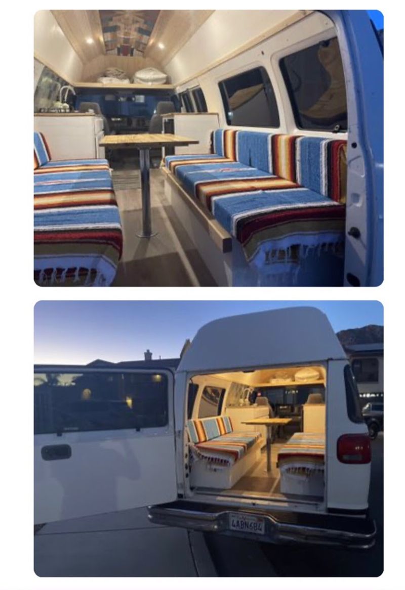 Picture 2/7 of a High Roof 1998 Dodge Ram 3500 Camper Van for sale in Escondido, California