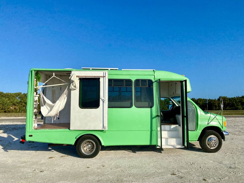 Picture 2/21 of a Boho Dream Skoolie Shuttle Bus with SKYLIGHT + SWING for sale in Saint Petersburg, Florida