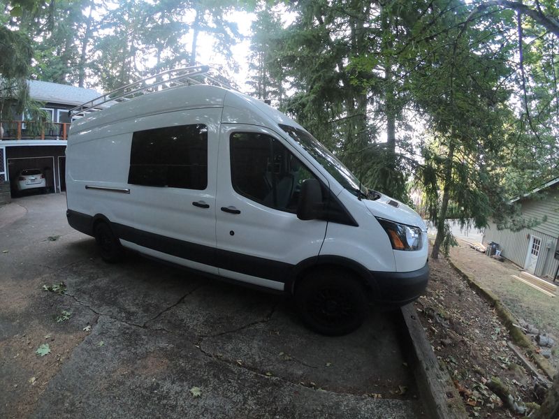 Picture 1/20 of a 2017 Ford Transit Cargo HR LWB Extended 48k mi for sale in Eugene, Oregon