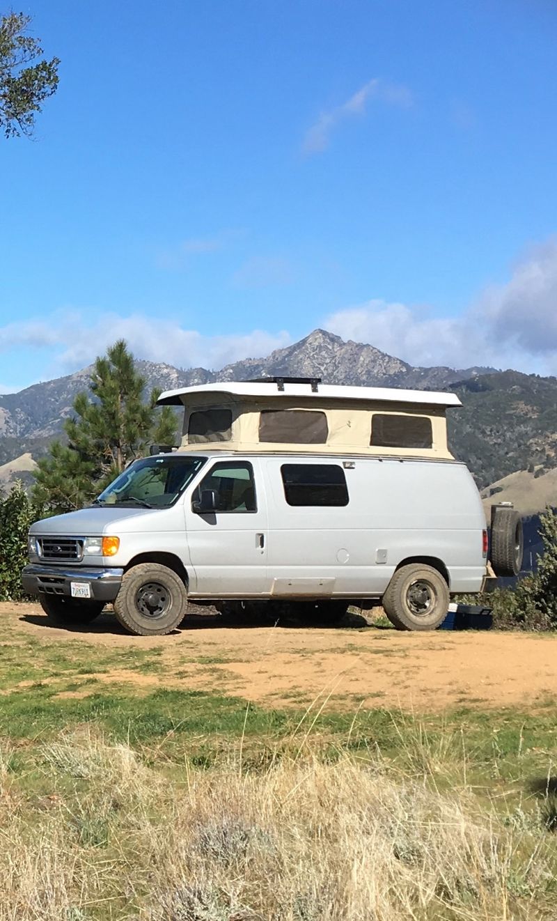 Picture 1/13 of a 2006 Ford Pop Top Conversion Camper Van for sale in Santa Cruz, California