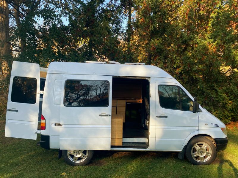 Picture 1/16 of a 2005 dodge / Mercedes sprinter 118 wb high roof camper van  for sale in Arlington Heights, Illinois