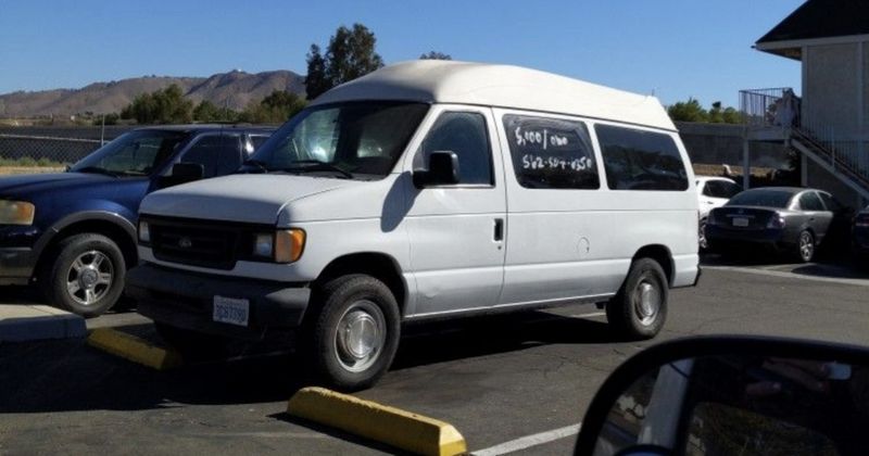 Picture 5/6 of a 2003 Ford F250 Econoline Cargo van  for sale in Riverside, California