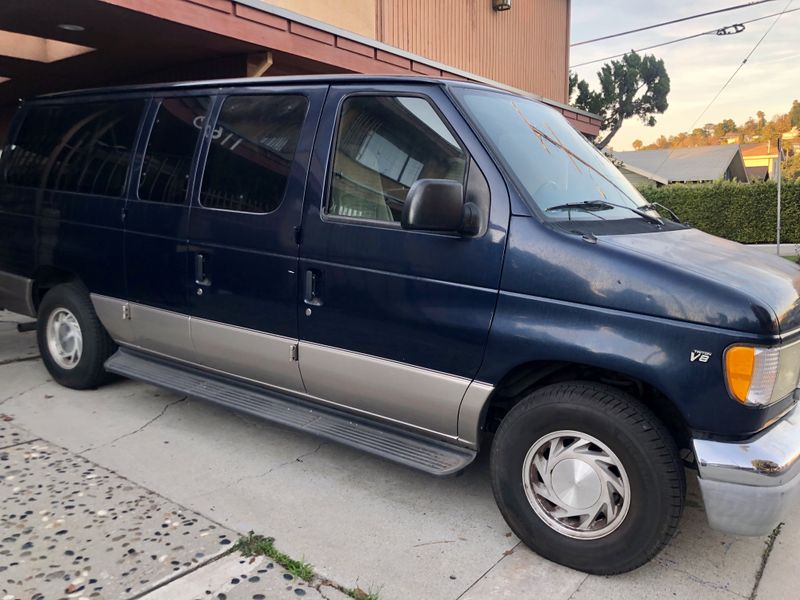 Picture 1/14 of a 2002 Ford E150 Low Miles for sale in Los Angeles, California