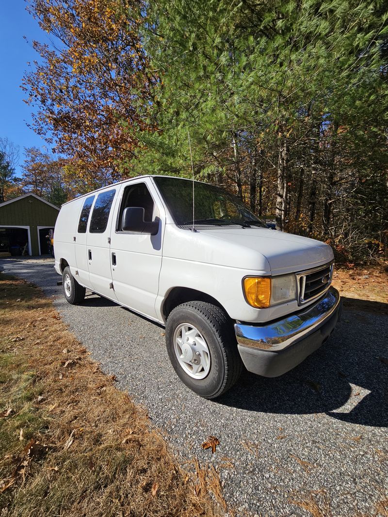Picture 1/10 of a 2005 Ford Turbo Diesel Van Conversion  for sale in Limington, Maine