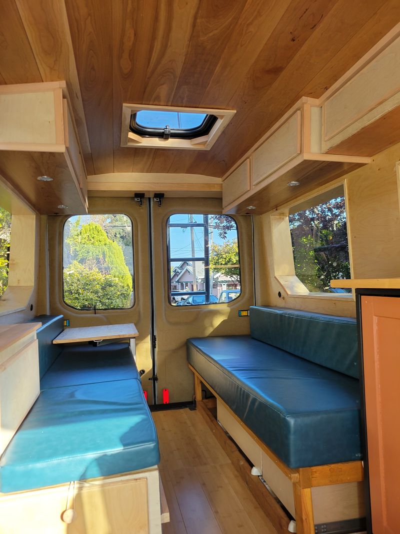 Picture 2/10 of a 2015 Ford Transit T150 medium-roof conversion camper van for sale in Orinda, California