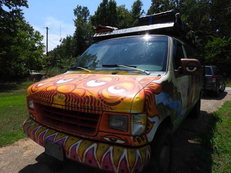 Picture 1/11 of a Vintage Hippy Camper Van - low original miles! for sale in Cherokee Village, Arkansas