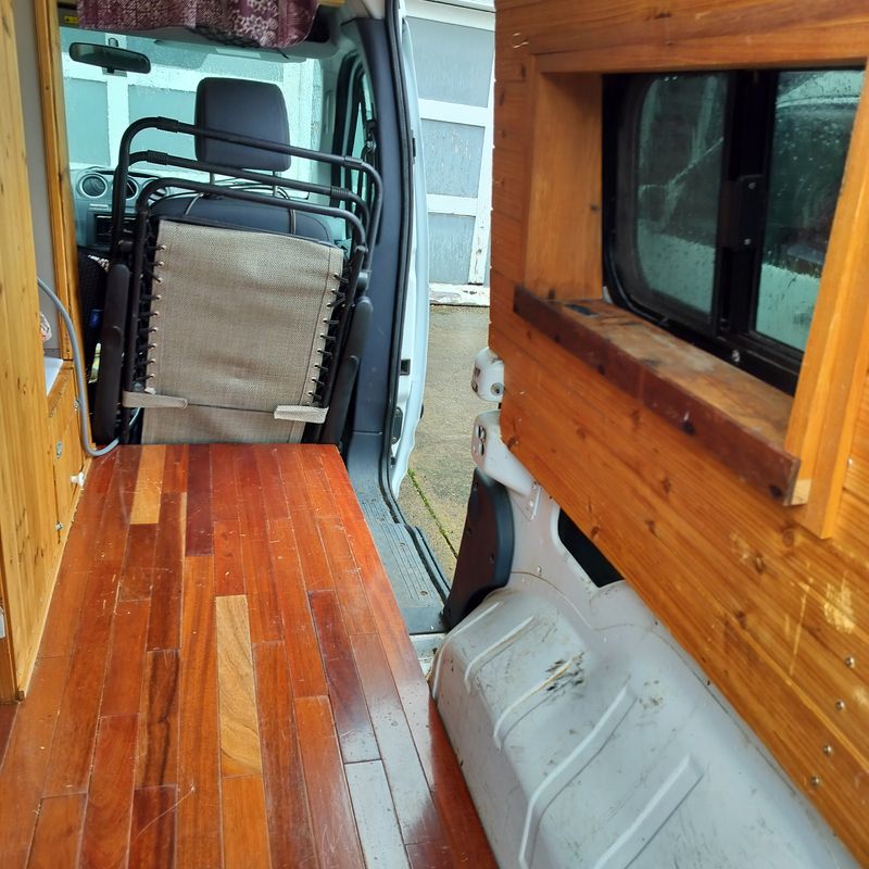 Picture 5/10 of a 2010 low miles Transit Connect camper van for sale in Eugene, Oregon