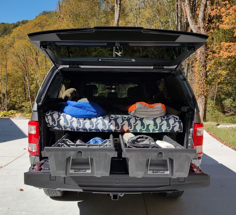 Picture 5/10 of a 2021 Ford F150 outfitted for camping for sale in Sylva, North Carolina