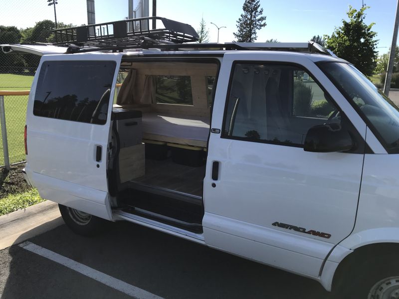 Picture 1/12 of a Newly Converted 2002 AWD Chevy Astro Camper for sale in Coeur d'Alene, Idaho
