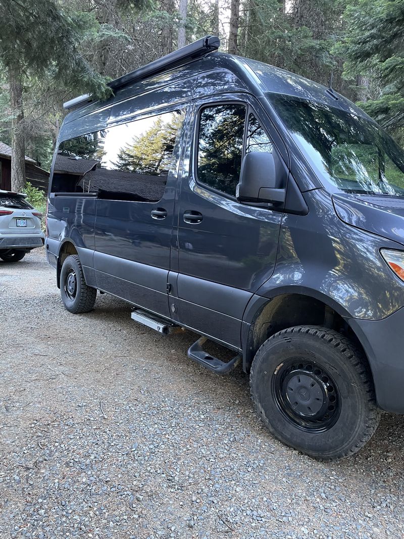 Picture 3/19 of a 2019 Mercedes 4x4 tall 2500/3500 unique sprinter camper van for sale in La Grande, Oregon