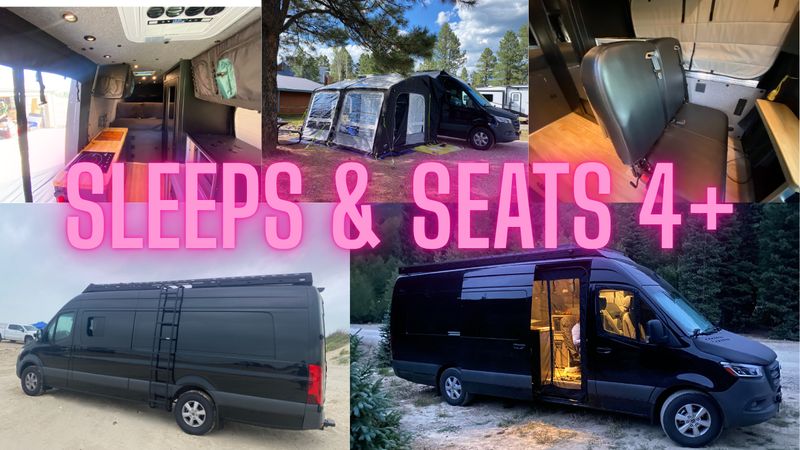 Picture 1/45 of a Off grid 13kWh w/ solar, A/C+Heat- Shower - Sleeps 4+ for sale in Canton, Texas