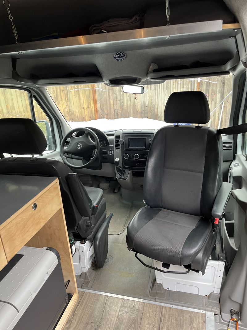 Picture 4/17 of a 2018 Mercedes Sprinter: Adventure Wagon, Solar, Hightop 144 for sale in Bend, Oregon