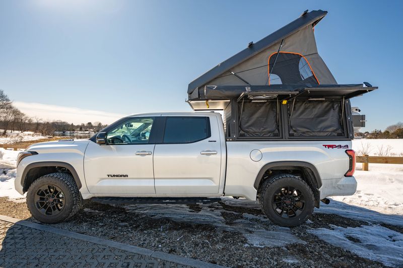 Picture 1/10 of a 2024 Alu-Cab, Alu-Cabin Canopy Camper. $26,900 for sale in Portsmouth, New Hampshire