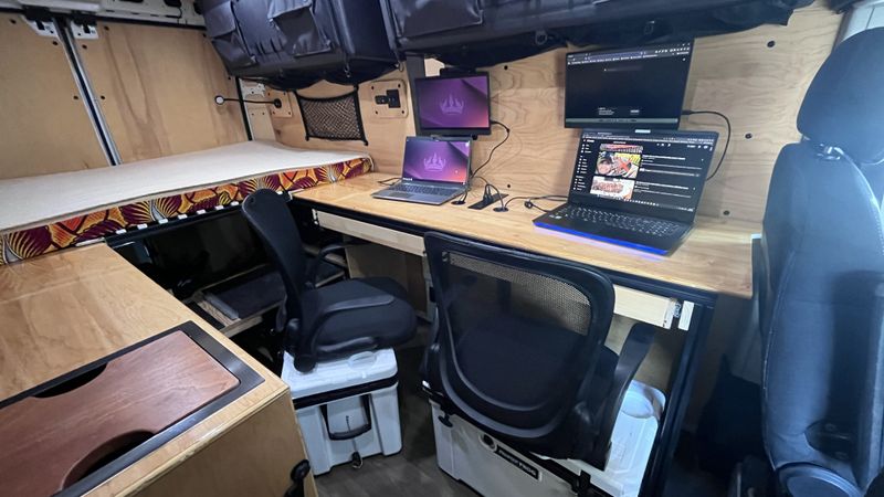 Picture 2/14 of a Custom-Built Remote Work Camper Van for sale in Logan, Utah