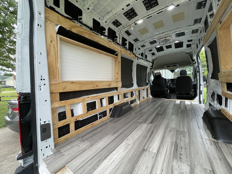 Picture 5/15 of a Semi-built 2020 Ford Transit 250 High Roof Extended Length for sale in Clarksville, Tennessee