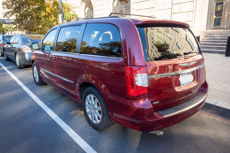 Picture 5/15 of a 2014 Chrysler Town & Country with camping insert and bed! for sale in Brooklyn, New York