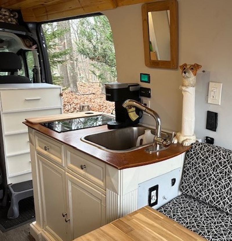 Picture 5/12 of a 2015 ProMaster 2500 Tall Van converted to Camper 2023 for sale in Flemington, New Jersey