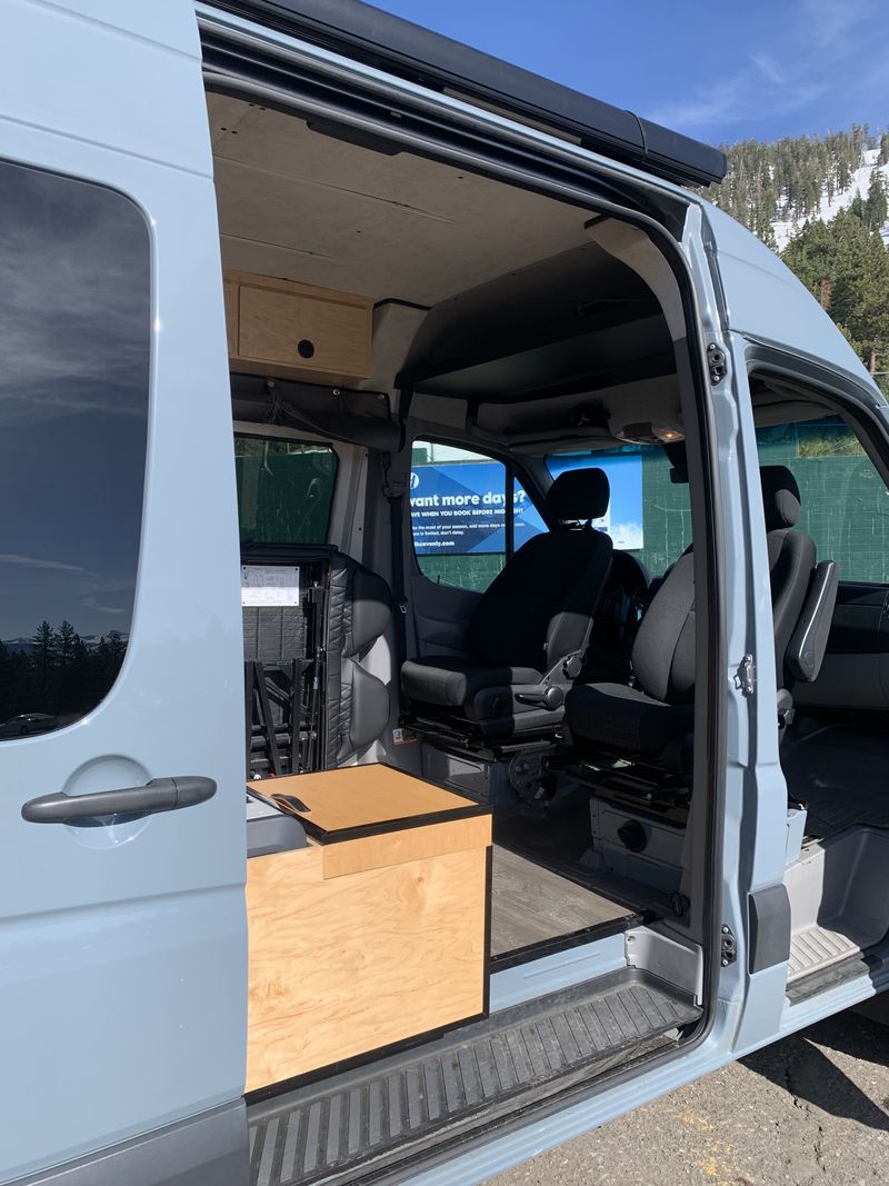 Picture 3/24 of a 2018 High Roof Mercedes Sprinter 4X4 144 for sale in South Lake Tahoe, California