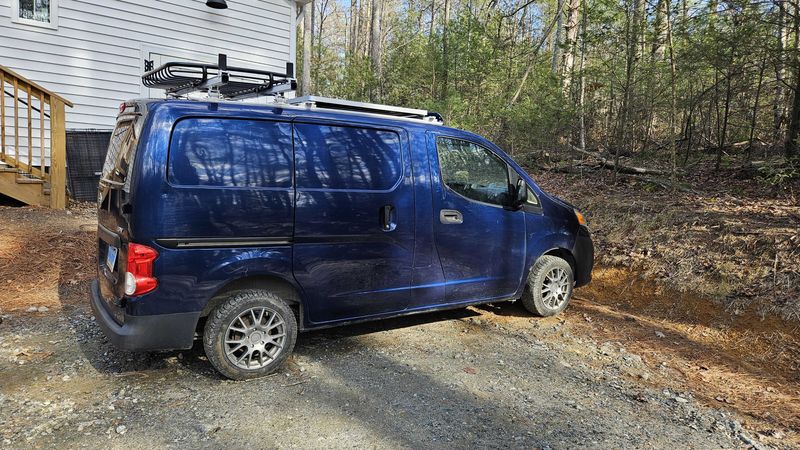 Picture 5/9 of a 2014 Nissan micro camper with solar for sale in East Flat Rock, North Carolina