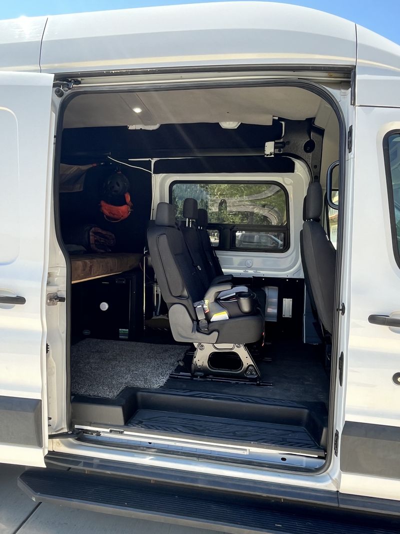 Picture 2/11 of a 2019 Ford Transit 350 High Roof, 4x4 Quadvan, 42k Miles for sale in Missoula, Montana